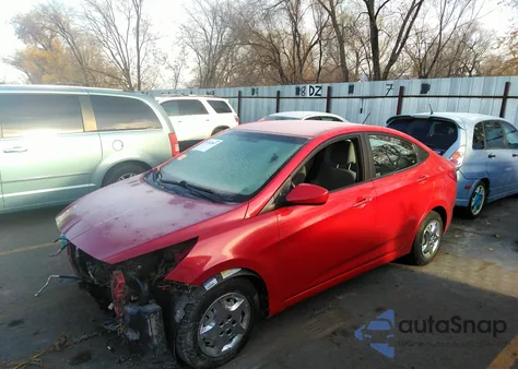 2013 Hyundai Accent Gls из США, поврежденный, VIN KMHCT4AE8DU556587